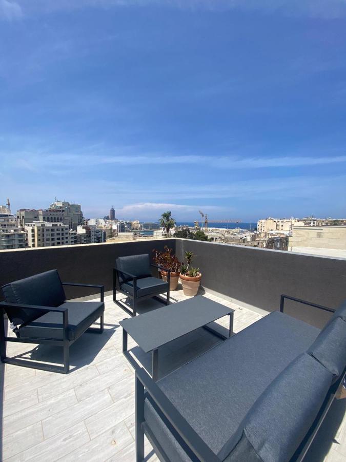 شقة Sliema Distant Seaview Penthouse المظهر الخارجي الصورة